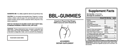 Bbl Breast Curve Gummies Case Of 24