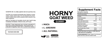 Horny Goat Weed Gummies Case Of 24