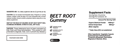 Beetroot Gummies Case Of 24