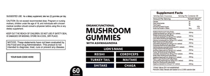 Mushroom Gummies Case Of 24