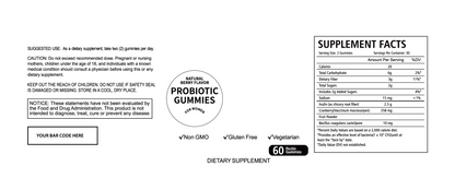 Probiotic Gummies Case Of 24