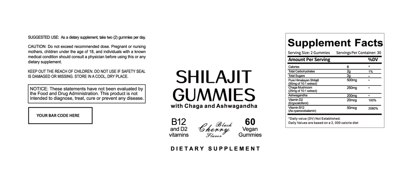 Shilajit Gummies Case Of 24